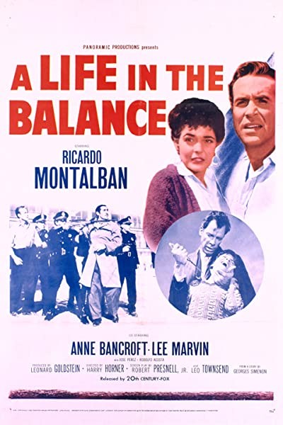 A Life in the Balance (1955) afişi A Life in the Balance (1955) afişi