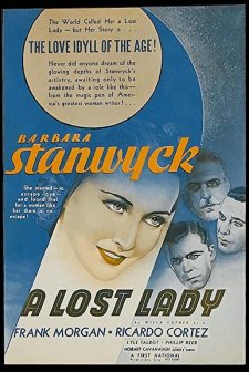 A Lost Lady (1934) afişi