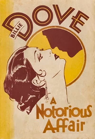 A Notorious Affair (1930) afişi A Notorious Affair (1930) afişi