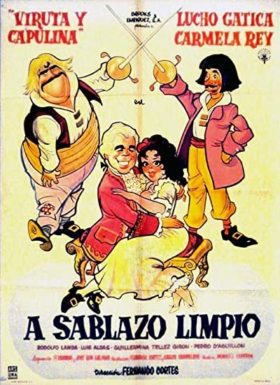 A Sablazo Limpio (1958) afişi A Sablazo Limpio (1958) afişi