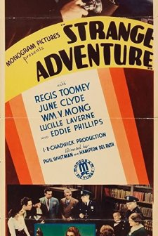 A Strange Adventure (1932) afişi