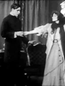 A Strange Meeting (1909) afişi