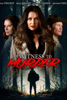 A Witness to Murder (2025) afişi