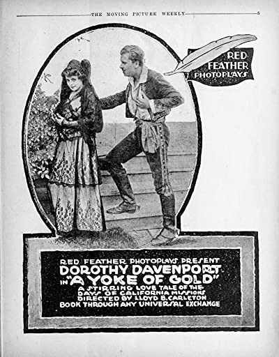 A Yoke Of Gold (1916) afişi A Yoke Of Gold (1916) afişi
