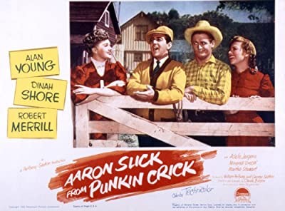 Aaron Slick From Punkin Crick (1952) afişi Aaron Slick From Punkin Crick (1952) afişi