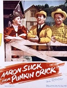 Aaron Slick From Punkin Crick (1952) afişi