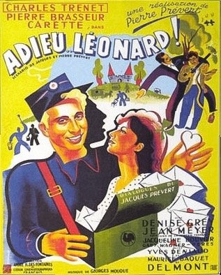 Adieu Léonard (1943) afişi Adieu Léonard (1943) afişi