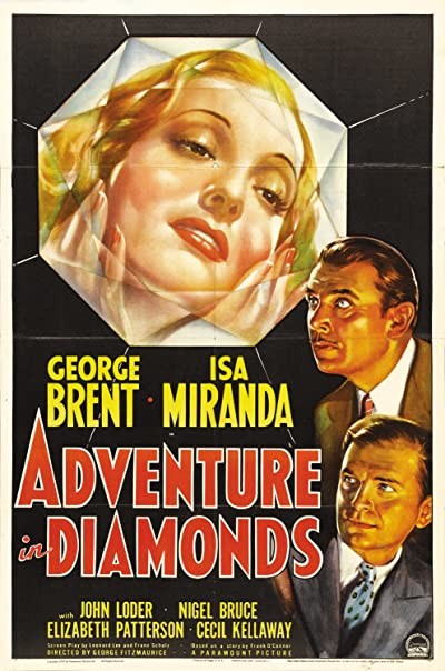 Adventure in Diamonds (1940) afişi Adventure in Diamonds (1940) afişi