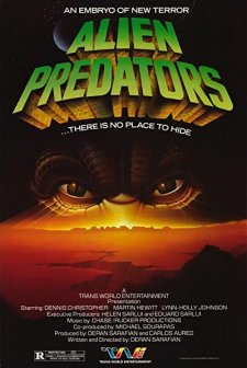 Alien Predator (1986) afişi