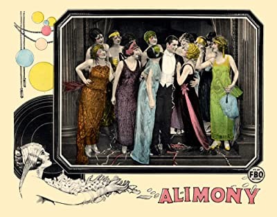 Alimony (1924) afişi Alimony (1924) afişi