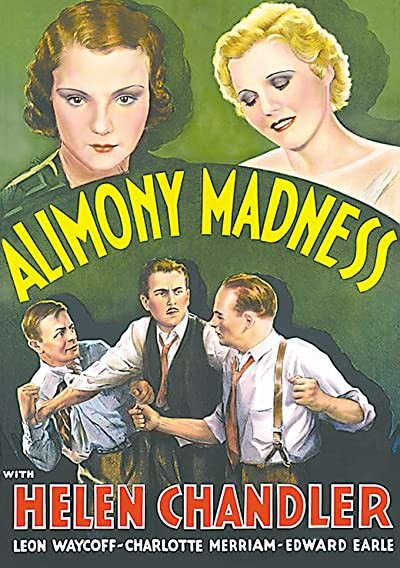Alimony Madness (1933) afişi Alimony Madness (1933) afişi