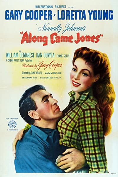 Along Came Jones (1945) afişi Along Came Jones (1945) afişi