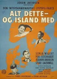 Alt Dette Og Island Med (1951) afişi Alt Dette Og Island Med (1951) afişi