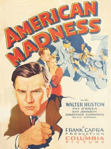 American Madness (1932) afişi American Madness (1932) afişi