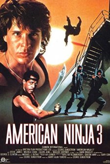 Amerikan Ninja 3 (1989) afişi