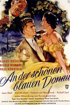 An Der Schönen Blauen Donau (1955) afişi