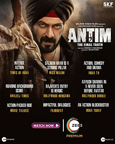 Antim: The Final Truth (2021) afişi Antim: The Final Truth (2021) afişi