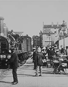 Arrivée D'un Train à Perrache (1896) afişi