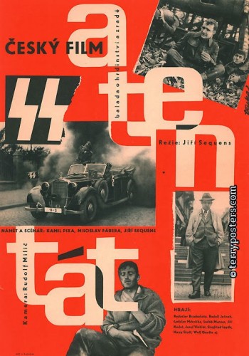 Atentát (1965) afişi Atentát (1965) afişi