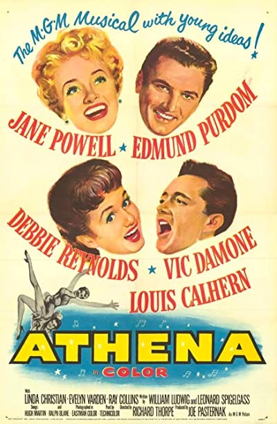 Athena (1954) afişi Athena (1954) afişi