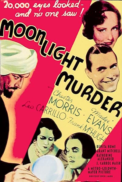 Ayışığı Cinayeti (1936) afişi Ayışığı Cinayeti (1936) afişi