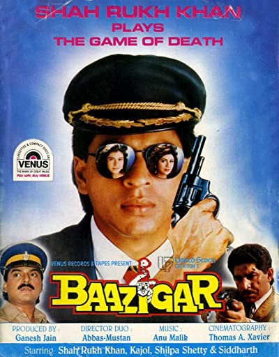 Baazigar (1993) afişi Baazigar (1993) afişi