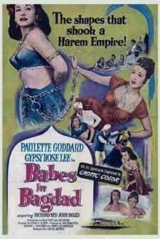 Babes In Bagdad (1952) afişi