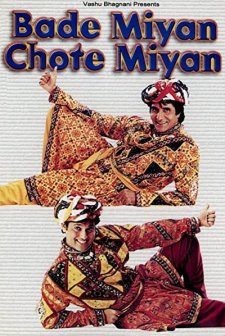 Bade Miyan Chote Miyan (1998) afişi