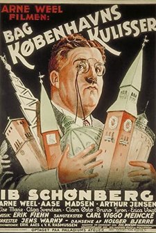 Bag Københavns Kulisser (1935) afişi