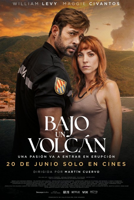 Bajo un volcán (2025) afişi Bajo un volcán (2025) afişi