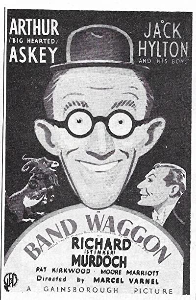 Band Waggon (1940) afişi Band Waggon (1940) afişi