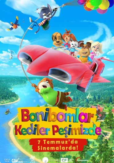 Bonibomlar: Kediler Peşimizde (2020) afişi