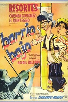 Barrio Bajo (1950) afişi