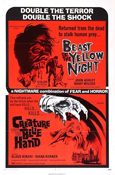 Beast Of The Yellow Night (1971) afişi Beast Of The Yellow Night (1971) afişi