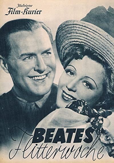 Beates Flitterwoche (1940) afişi Beates Flitterwoche (1940) afişi