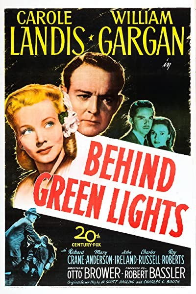 Behind Green Lights (1946) afişi Behind Green Lights (1946) afişi