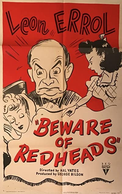 Beware Of Redheads (1945) afişi Beware Of Redheads (1945) afişi