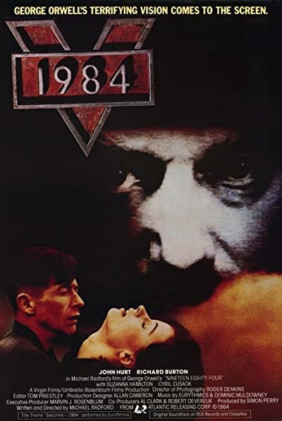 Bin Dokuz Yüz Seksen Dört (1984) afişi Bin Dokuz Yüz Seksen Dört (1984) afişi