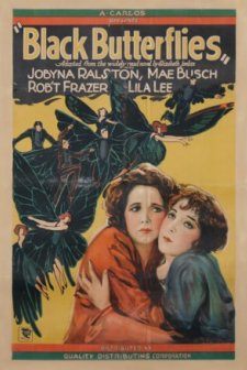 Black Butterflies (1928) afişi