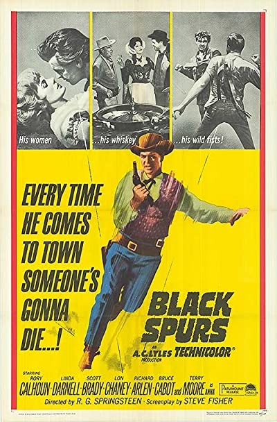 Black Spurs (1965) afişi Black Spurs (1965) afişi