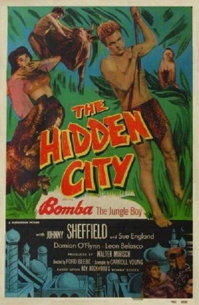 Bomba and the Hidden City (1950) afişi Bomba and the Hidden City (1950) afişi