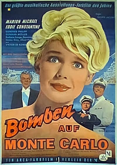 Bomben auf Monte Carlo (1960) afişi Bomben auf Monte Carlo (1960) afişi