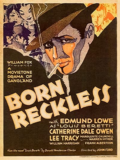 Born Reckless (1930) afişi Born Reckless (1930) afişi