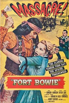 Bowie Kalesi (1958) afişi