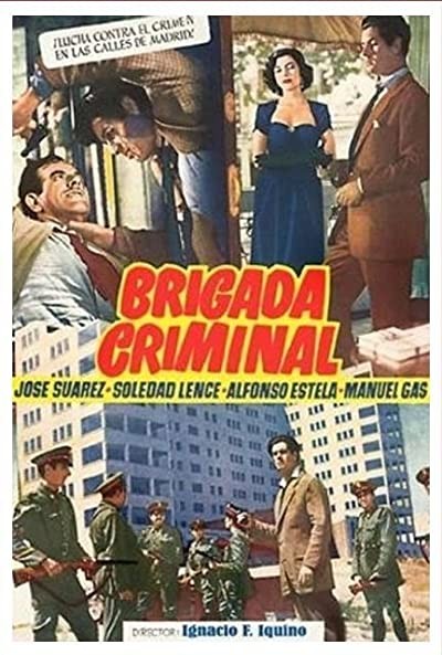 Brigada Criminal (1950) afişi Brigada Criminal (1950) afişi