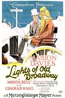 Broadway'in Eski ışıkları (1925) afişi