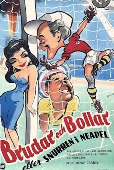 Brudar Och Bollar (1954) afişi
