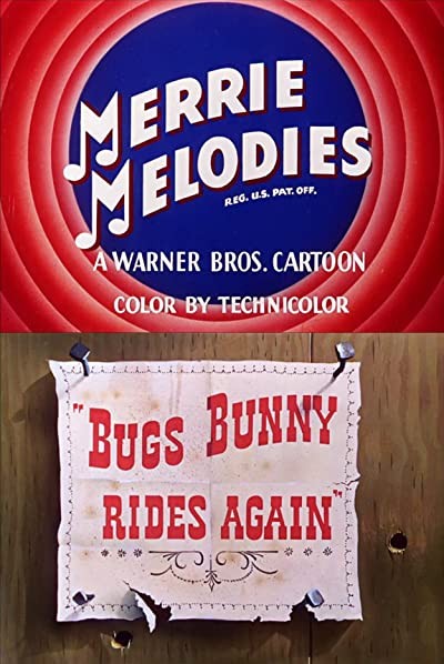 Bugs Bunny Rides Again (1948) afişi Bugs Bunny Rides Again (1948) afişi