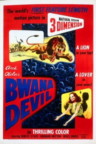 Bwana şeytanı (1952) afişi Bwana şeytanı (1952) afişi