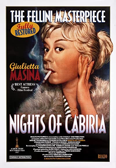 Cabiria'nın Geceleri (1957) afişi Cabiria'nın Geceleri (1957) afişi